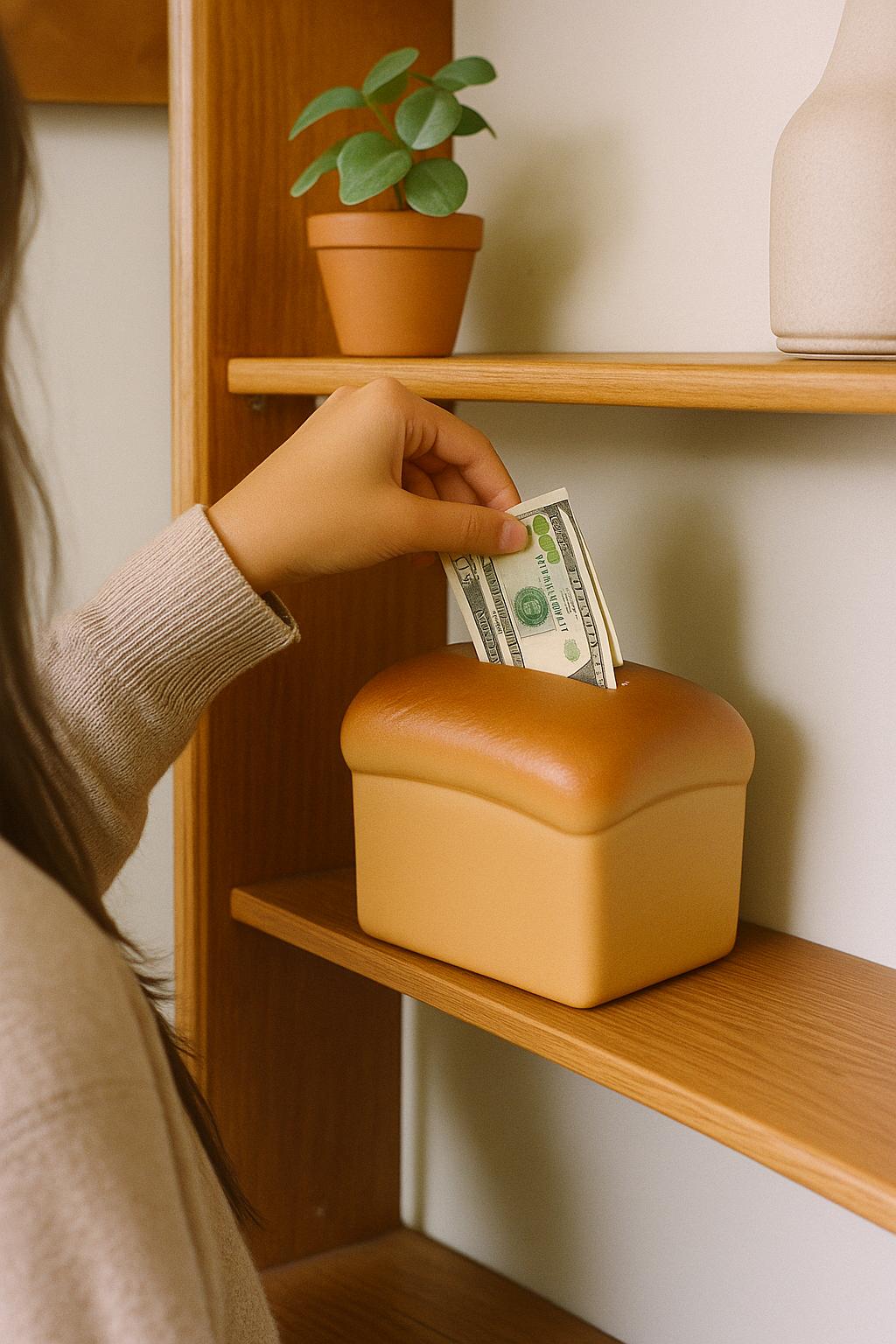 Bread Piggybank view 2